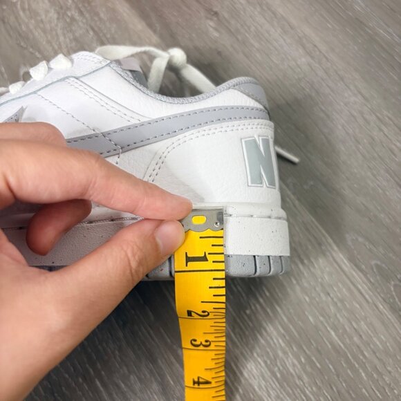 NWT Nike Big Low White / Wolf Grey Men's Shoes 6 Sz Women's 7.5 - Picture 12 of 15